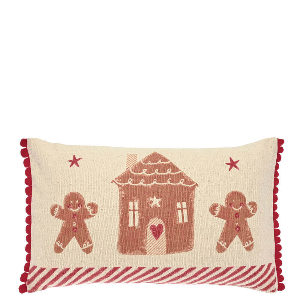 Walton & Co Gingerbread Cushion